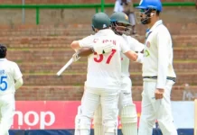 जिम्बाब्वे और अफगानिस्तान के बीच बुलवायो में टेस्ट में जिम्बाब्वे ने 586 रन बनाए Zimbabwe 1 1 V jpg 1280x720 4g