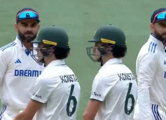 मेलबर्न टेस्ट- कोहली ने ऑस्ट्रेलियाई बल्लेबाज सैम कोंस्टास को धक्का मारा, बहस हुई ind vs aus boxing day test ind vs aus 4th test boxing day test ind vs aus melbourne test india v ca09bcc9eb9d048b811dfa5e055a14af