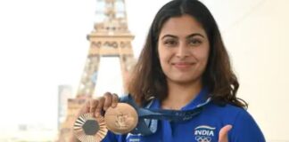 ओलिंपिक्स में 2 ब्रॉन्ज मेडल जीतने वाली शूटर मनु भाकर को मिल सकता है खेल रत्न khel sports Manu Bhaker Khel Ratna Award Sports Ministry preparing nominate paris olympics
