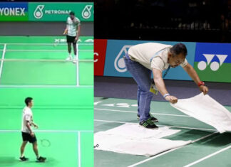 मलेशिया ओपन में एचएस प्रणय का मैच छत से पानी टपकने के कारण रद्द 2025 1image 19 15 303979422water started dripping
