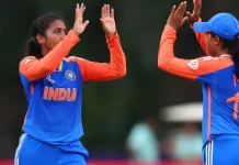 भारत ने श्रीलंका को हराकर महिला अंडर 19 टी20 वर्ल्ड कप में लगातार तीसरी जीत दर्ज की. 395000.6