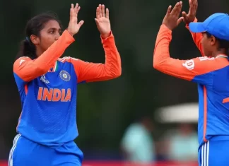 भारत ने श्रीलंका को हराकर महिला अंडर 19 टी20 वर्ल्ड कप में लगातार तीसरी जीत दर्ज की. 395000.6