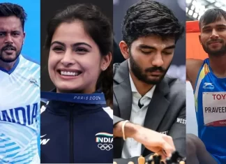 मनु भाकर, गुकेश, हरमनप्रीत और प्रवीण को खेल रत्न का ऐलान खेल मंत्रालय ने किया Khel Ratna Award announced V jpg 1280x720 4g