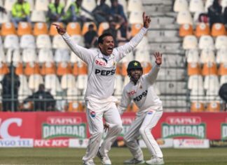 38 рд╕рд╛рд▓ рдХреЗ рд╕реНрдкрд┐рдирд░ рдиреЛрдорд╛рди рдЕрд▓реА рдиреЗ рд╡реЗрд╕реНрдЯрдЗрдВрдбреАрдЬ рдХреЗ рдЦрд┐рд▓рд╛рдл рджреВрд╕рд░реЗ рдЯреЗрд╕реНрдЯ рдореЗрдВ рд╣реИрдЯреНрд░рд┐рдХ рд▓реЗрдХрд░ рдЗрддрд┐рд╣рд╛рд╕ рд░рдЪрд╛ред Noman Ali Source X