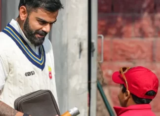 रणजी ट्रॉफी-भारतीय बैटर विराट कोहली ने आधे घंटे नेट्स पर बैटिंग की RG550onRKUeLYswFnR3j