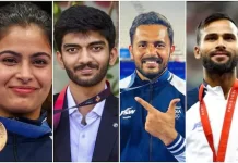 शूटर मनु-चेस वर्ल्ड चैंपियन गुकेश समेत 4 को खेल रत्न से राष्ट्रपति द्रौपदी मुर्मू ने विजेताओं को सम्मानित किया। h9fa8gcg khel ratna award 625x300 02 January 25