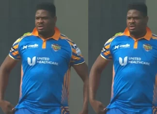 बांग्लादेश प्रीमियर लीग में ओशेन थॉमस ने एक बॉल पर 15 रन दिए oshane thomas large 1639 150