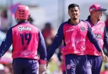 SA20- पार्ल रॉयल्स ने सुपर जायंट्स को 6 विकेट से हराया paarl royals becomes first team to bowled 20 overs of spin in sa20 match mdl