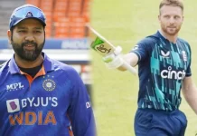 भारत ने इंग्लैंड के खिलाफ 7 विकेट से जीता पहला टी-20 मैच rohit sharma vs jos buttler sixteen nine