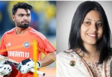 क्रिकेटर रिंकू सिंह ने प्रिया सरोज समाजवादी पार्टी की सांसद से रोका किया सपा सांसद प्रिया सरोज और क्रिकेटर रिंकू सिंह का रोका