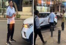 द्रविड़ की कार को लोडिंग-ऑटो ने पीछे से टक्कर मारी 2025 2image 13 34 047876467rahulgandhi