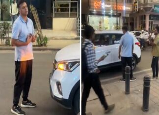 द्रविड़ की कार को लोडिंग-ऑटो ने पीछे से टक्कर मारी 2025 2image 13 34 047876467rahulgandhi