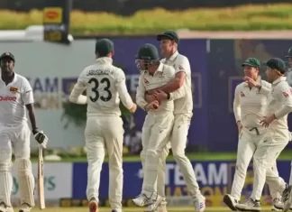 ऑस्ट्रेलिया ने श्रीलंका को टीम गॉल टेस्ट पारी और 242 रन से हारी Sl beat Aus by 242 runs
