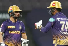 कोलकाता नाइट राइडर्स ने आईपीएल-18 में राजस्थान रॉयल्स को हराकर पहली जीत दर्ज की Kolkata Knight Riders one home match to be rescheduled