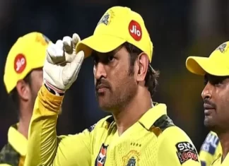 चेपॉक में चेन्नई सुपर किंग्स को नहीं जिता सके रचिन और धोनी ms dhoni csk 1710415974