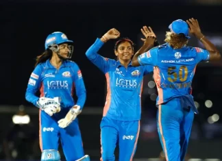 WPL 2025: मुंबई इंडियंस ने दर्ज की लगातार पांचवीं जीत, प्लेऑफ में स्थान पक्का wpl 7