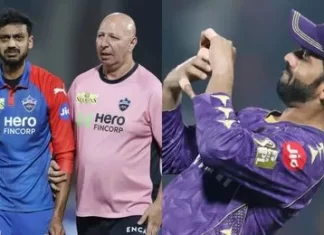 केकेआर और दिल्ली को बड़ा झटका, दोनों टीमों के कप्तान चोटिल AXAR PATEL AND RAHANE V jpg 442x260 4g