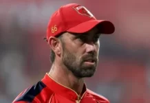 ग्लेन मैक्सवेल पर मैच फीस का 25 प्रतिशत जुर्माना Glenn Maxwell mdl