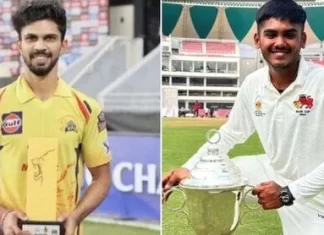 17 वर्षीय आयुष को मिल सकता है बड़ा मौका, ऋतुराज गायकवाड़ की जगह ले सकते हैं टीम में ayush rut 1744597008114 1744597014288