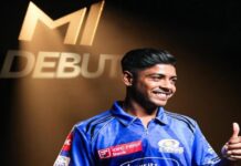 आईपीएल 2025: अश्विनी कुमार ने डेब्यू मैच में रचा इतिहास, पहली ही गेंद पर लिया विकेट image (4)