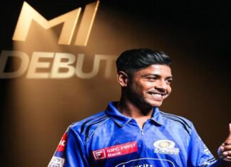 आईपीएल 2025: अश्विनी कुमार ने डेब्यू मैच में रचा इतिहास, पहली ही गेंद पर लिया विकेट image (4)