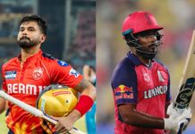 राजस्थान रॉयल्स ने पंजाब किंग्स को उसके घरेलू मैदान पर 50 रनों से दी मात lii8f0go pbks vs rr 625x300 05 April 25