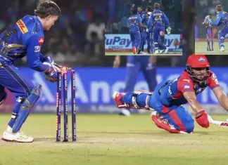 मुंबई इंडियंस ने रचा इतिहास, तीन गेंदों में किए लगातार तीन रनआउट navbharat times