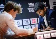 नॉर्वे चेस टूर्नामेंट- कार्लसन ने गुकेश को हराया 202505273413526