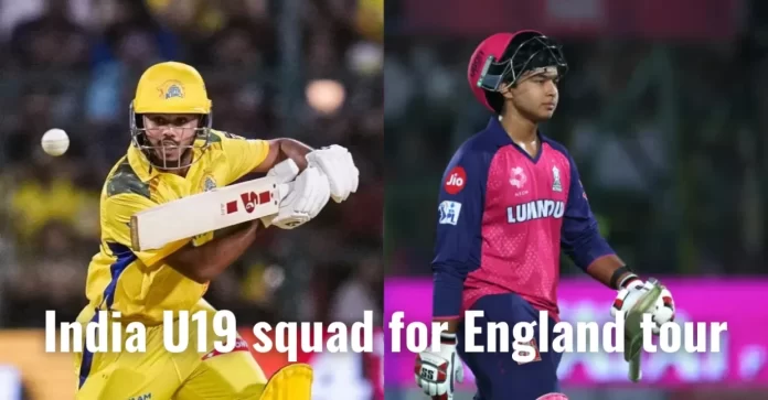 India U19 squad for England tour 1239x646