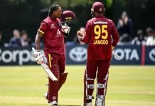 वेस्टइंडीज ने आयरलैंड को DLS से 197 रनों से हाराया Keacy Carty V jpg 442x260 4g