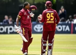 वेस्टइंडीज ने आयरलैंड को DLS से 197 रनों से हाराया Keacy Carty V jpg 442x260 4g