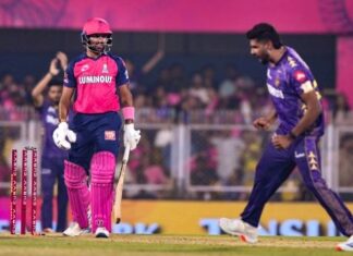 राजस्थान रॉयल्स का इरादा KKR की प्लेऑफ उम्मीदों पर पानी फेरने का, 4 मई को भिड़ंत rr vs kkr 1743013163