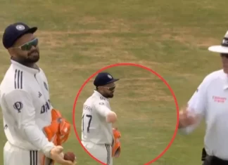 भारत के विकेटकीपर वाइस‑कप्तान रिषभ पंत ने गुस्से में बॉल फेंक दी जब उनका गेंद बदलने का अनुरोध अस्वीकार हुआ 129794 pant threw ball in frustration