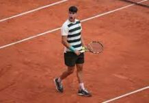 अल्काराज लगातार तीसरे साल फ्रेंच ओपन के सेमीफाइनल में images (19)