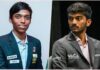 भारत के युवा ग्रांडमास्टर र. प्रज्ञानंदा ने लाइव FIDE रेटिंग में वर्तमान विश्व चैम्पियन दाम्बाराजू गुकेश (D Gukesh) को पीछे छोड़ दिया images (36)