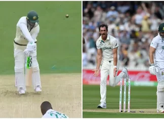 11 जून 2025 को खेले गए WTC फाइनल के दौरान ऑस्ट्रेलिया ने दक्षिण अफ्रीका पर 169 रन की बढ़त बना ली wtc final aus vs sa unwanted record 1st time in 145 years test history in england both team ope 9262cb935802841cbb083a7e6746c4db