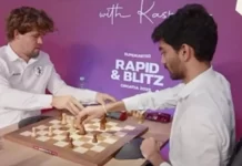 वर्ल्ड चैंपियन डी. गुकेश ने एक बार फिर हराया नंबर वन मैग्नस कार्लसन को d gukesh
