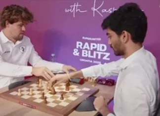 वर्ल्ड चैंपियन डी. गुकेश ने एक बार फिर हराया नंबर वन मैग्नस कार्लसन को d gukesh