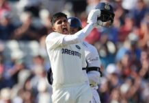 “IND vs ENG दूसरा टेस्ट: शुभमन गिल ने बेहतरीन सेंचुरी बनायी, नॉटआउट रहे – भारत ने दिन का अंत 310/5 पर किया” image 2025 07 03T114330.294