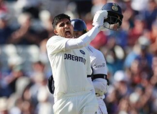 “IND vs ENG दूसरा टेस्ट: शुभमन गिल ने बेहतरीन सेंचुरी बनायी, नॉटआउट रहे – भारत ने दिन का अंत 310/5 पर किया” image 2025 07 03T114330.294