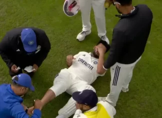 “पंत रिटायर्ड हर्ट — वोक्स की यॉर्कर से चोटिल, पहला दिन खत्म” rishabh pant 2