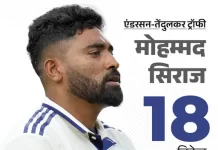 सिराज बने एंडरसन-तेंदुलकर ट्रॉफी के टॉप विकेट टेकर, भारत को मिली बड़ी बढ़त 2 3 1754070979