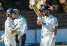 बुलावायो टेस्ट में न्यूजीलैंड की टीम 307 रन पर ऑल‑आउट — पहले इनिंग में 158 रन की बढ़त moments 27 1753976900