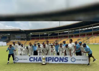 दलीप ट्रॉफी 2025: टॉस जीतकर नॉर्थ-ईस्ट जोन ने गेंदबाजी का फैसला किया south 1756306136