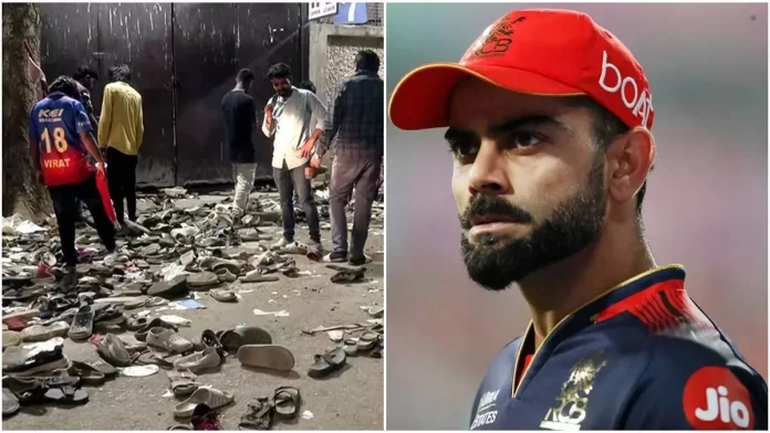 Virat Kohli Emotional Statement Bengaluru Stadium Chaos RCB Cares Foundation