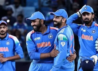 टीम इंडिया कल ऑस्ट्रेलिया दौरे के लिए रवाना होगी – कड़े शेड्यूल और नई रणनीति पर फोकस 68e13152ca7e0 rohit sharma and his teammate virat kohli 2r celebrate their teams win 043804659 16x9