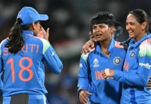 विमेंस वर्ल्ड कप के सेमीफाइनल में पहुंचा मेजबान भारत — इतिहास रचने की ओर एक और कदम indian women team (3) 1761281808526