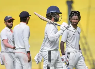 ईरानी कप: रेस्ट ऑफ इंडिया पहली पारी में 214 पर सिमटी untitled design 2025 10 03t114234784 1759471967