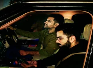 एमएस धोनी के घर पहुंचे विराट कोहली और ऋषभ पंत dhoni kohli