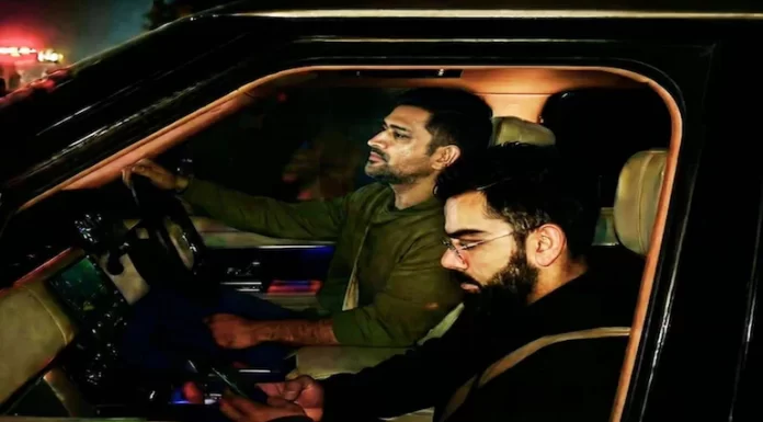 एमएस धोनी के घर पहुंचे विराट कोहली और ऋषभ पंत dhoni kohli